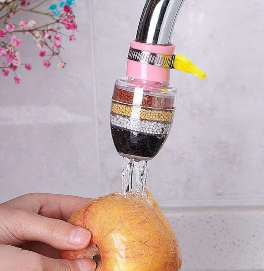 FreshTap™ – Multi-Layer Carbon Faucet Filter for Clean Water💧✨(Buy 1 Get 1 Free🔥🔥)