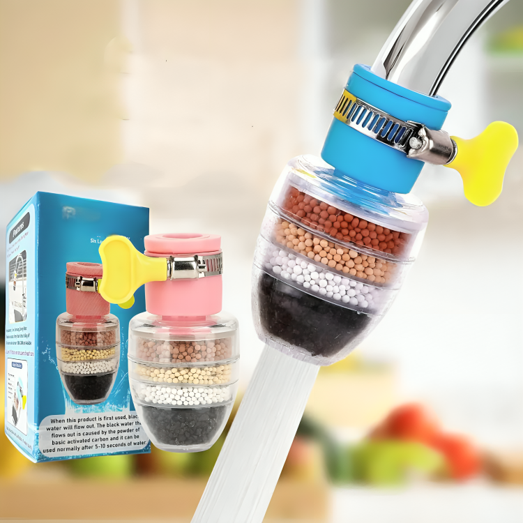 FreshTap™ – Multi-Layer Carbon Faucet Filter for Clean Water💧✨(Buy 1 Get 1 Free🔥🔥)